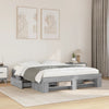 Graues Bettgestell Eonica 160x200cm (Holz)