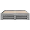 Graues Bettgestell Eonica 120x200cm (Holz)