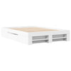 Bettgestell Eonica 135x190cm (Holz), weiß