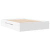 Bettgestell Eonica 135x190cm (Holz), weiß