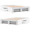 Bettgestell Eonica 135x190cm (Holz), weiß