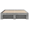 Bettgestell Eonica 120x190cm Betongrau (Holz)