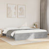 Betongrauer Bettrahmen Hristudora 180x200cm (Holz)