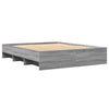 Graues Bettgestell Hristudora 160x200cm (Holz)