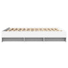 Valkoinen sängynrunko Hristudora 150x200cm (puinen)