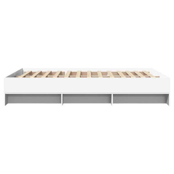 Weißes Bettgestell Hristudora 120x200cm (Holz)