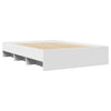 Weißes Bettgestell Hristudora 120x200cm (Holz)