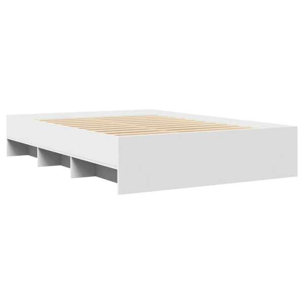 Weißes Bettgestell Hristudora 120x200cm (Holz)