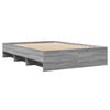 Graues Bettgestell Hristudora 120x200cm (Holz)