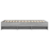 Graues Bettgestell Hristudora 100x200cm (Holz)
