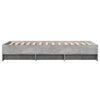 Bettgestell Hristudora 90x200cm (Holz) Betongrau