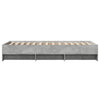 Graues Bettgestell Hristudora 90x200cm (Holz)