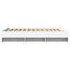 Bettgestell Hristudora 135x190cm weiß (Holz)