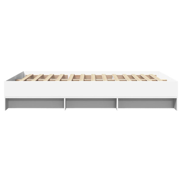 Bettgestell Hristudora 135x190cm weiß (Holz)