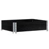 Schwarzer Blumenkasten Terese 80x60cm (Kiefer)