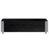 Schwarzer Blumenkasten Terese 80x60cm (Kiefer)