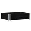Schwarzer Blumenkasten Terese 80x60cm (Kiefer)