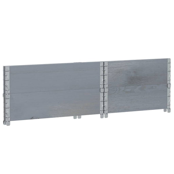 Blumenkasten Terese 80x60cm grau (Kiefer)