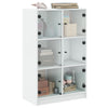 Weißer Schrank mit Türen Seghie 68x37x109cm (Holz)