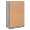 Grauer Schrank mit Türen Seghie 68x37x109cm (Holz)