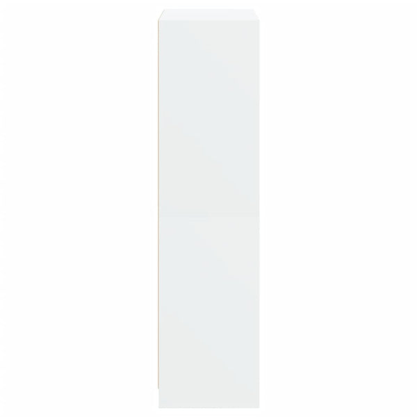 Weißer Schrank mit Türen Jasiah 68x37x142cm (Holz)