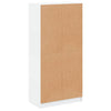 Weißer Schrank mit Türen Jasiah 68x37x142cm (Holz)
