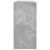 Betongraues Sideboard Buzoescu 102x37x75,5cm (Holz)