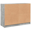 Betongraues Sideboard Buzoescu 102x37x75,5cm (Holz)