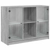 Harmaa senkki Buzoescu 102x37x75,5cm (puinen)
