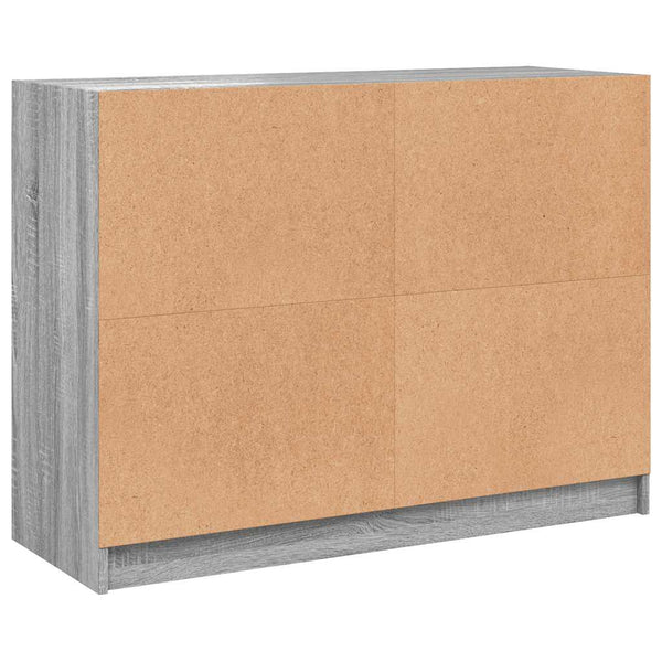 Harmaa senkki Buzoescu 102x37x75,5cm (puinen)