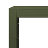 Vihreä polttopuuteline Izidora 100x40x100cm (teräs)