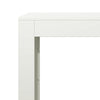 Valkoinen polttopuuteline Izidora 100x40x80cm (teräs)