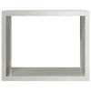 Kaminholzregal Izidora aus Edelstahl 100x40x80cm