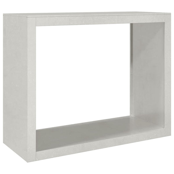 Kaminholzregal Izidora aus Edelstahl 100x40x80cm