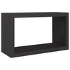 Schwarzes Brennholzregal Izidora 100x40x60cm (Stahl)
