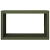 Grünes Kaminholzregal Izidora 100x40x60cm (Stahl)