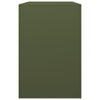 Grünes Kaminholzregal Izidora 100x40x60cm (Stahl)