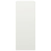 Weißes Kaminholzregal Izidora 60x40x100cm (Stahl)