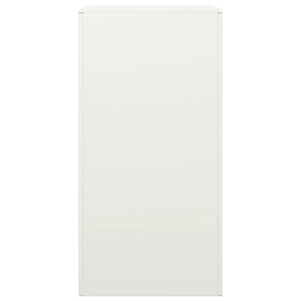 Valkoinen polttopuuteline Izidora 60x40x80cm (teräs)