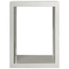 Brennholzregal Edelstahl Izidora 60x40x80cm