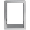 Verzinktes Kaminholzregal Izidora 60x40x80cm (Stahl)