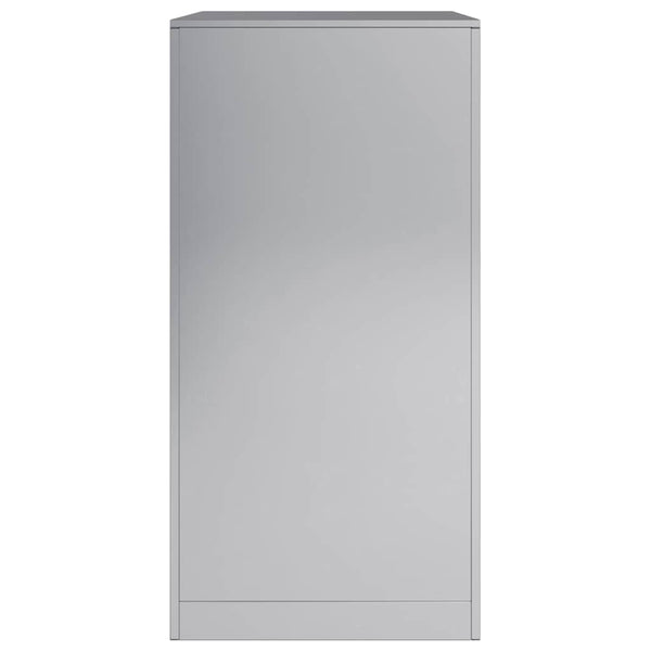 Verzinktes Kaminholzregal Izidora 60x40x80cm (Stahl)