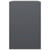 Anthrazit Kaminholzregal Izidora 60x40x60cm (Stahl)