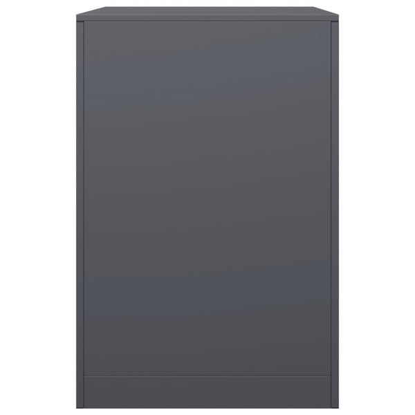 Anthrazit Kaminholzregal Izidora 60x40x60cm (Stahl)