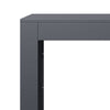 Anthrazit Kaminholzregal Izidora 60x40x60cm (Stahl)