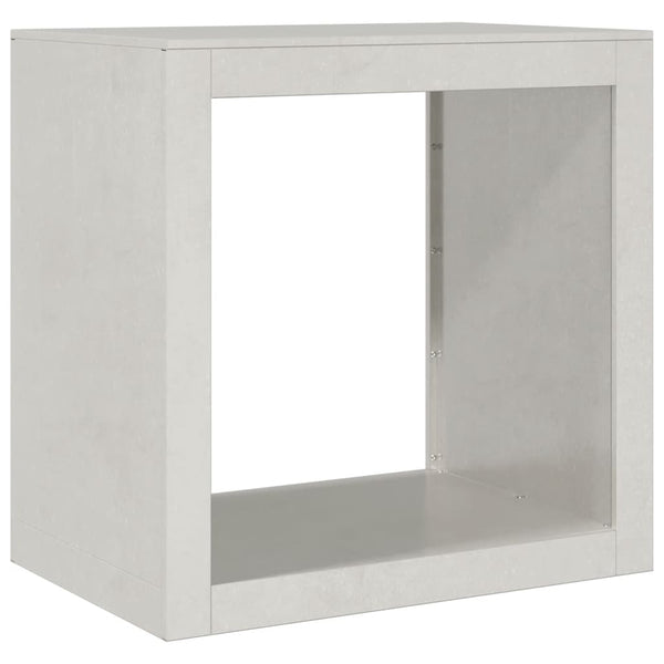 Edelstahl-Kaminholzregal Izidora 60x40x60cm