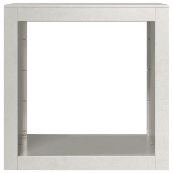Edelstahl-Kaminholzregal Izidora 60x40x60cm