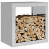 Verzinktes Brennholzregal Izidora 60x40x60cm (Stahl)