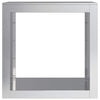 Verzinktes Brennholzregal Izidora 60x40x60cm (Stahl)