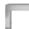 Verzinktes Brennholzregal Izidora 60x40x60cm (Stahl)